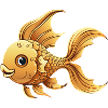 Cute Kawaii Goldfish: Cute Design