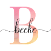B | Monogramme | Nom | BeekeAquarelle