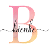 B | Monogramme | Nom | BienkeAquarelle