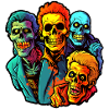 Halloween Funny Zombie Apocalypse