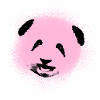 Panda,panda bear,bear, graffiti,pink