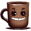 Sweet chocolate mug