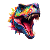 Polygon T-Rex Dinosaur