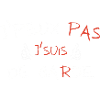 j'peux pas j'suis de garde