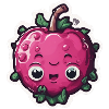 Red sweet apple