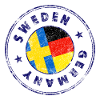 SWEDEN GERMANY Stamp
