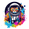 Astronaut Cat