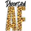 Happy Divorce Party Leopard