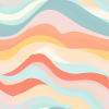 Herbst-Nostalgie: Retro-Pastell-Doodle-Vergnügen