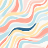 Herbst-Nostalgie: Retro-Pastell-Doodle-Vergnügen