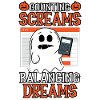 Counting Screams Balancing Dreams Halloween