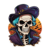 Skeleton Helloween Skull Skeleton Costume