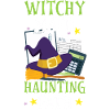 Hexenmathe Spukpfad Buchhalter Halloween