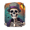 Skeleton Helloween Skull Skeleton Costume