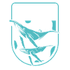Ich beobachte dich Blauer Beluga-Cachalot-Wal
