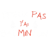 J'peux pas j'ai Badminton