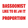 Funny bassoonist
