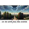 UFOs over Paris - Magritte