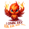 Cartoon Phoenix Come Back Again Shirt