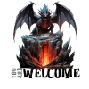 Velkommen til The Dragon's Den RPG-t-shirten