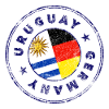 URUGUAY GERMANY Stamp