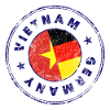 VIETNAM GERMANY Stamp