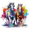 cheval, horse