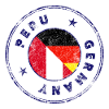 PERU GERMANY Stamp