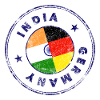INDIA GERMANY Stamp