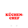 Küchenchef mit Messern
