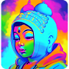 Cute Buddha Head
