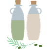 Huile et vinaigre