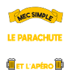 parachute apéro mec simple