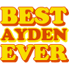 Ayden First Name Funny Gift