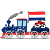 Holland Flag Football Railway