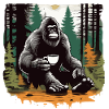 Big Food Drinking Coffee