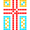 Cross Pattern Graphic - Vector