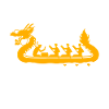 Funny Dragon Boat Racing Paddle