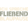 Ich Spreche Fließend Blaupause