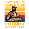 Funny angler saying retro
