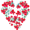 Flower Heart, Flowers,Floral, Flower