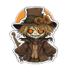 Scarecrow Halloween Scarecrow Costume