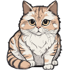 Cuddly cat