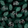 Elefanten-Muster Elephant Pattern
