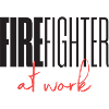 Firefighter at work