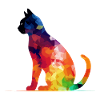 Ako die bunte Katze