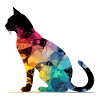 Bako die bunte Katze
