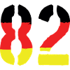 82 Number Symbol Germany