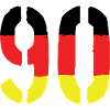 90 number symbol Germany