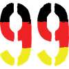 99 Number Symbol Germany